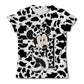 Camiseta Moda Disney Minnie Mouse Manga Curta