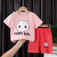 Conjunto de Manga Curta Camiseta + Shorts Disney