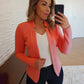 Blazer Feminino Primavera-Verão